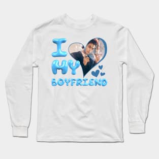 Enhypen I Love My Boyfriend Niki Heart Long Sleeve T-Shirt